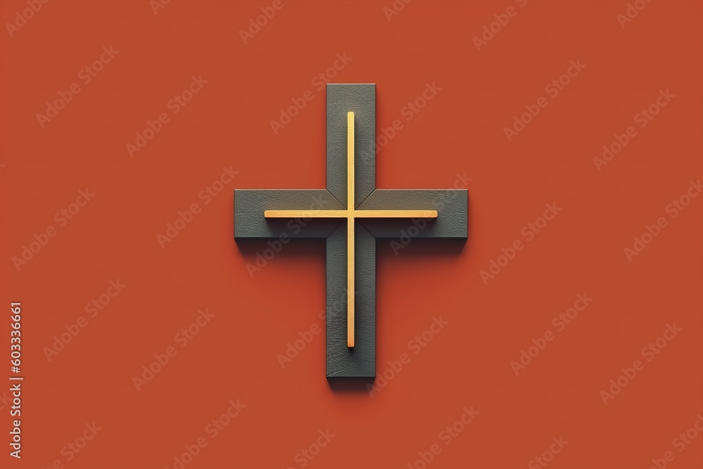 modernist Christian cross design