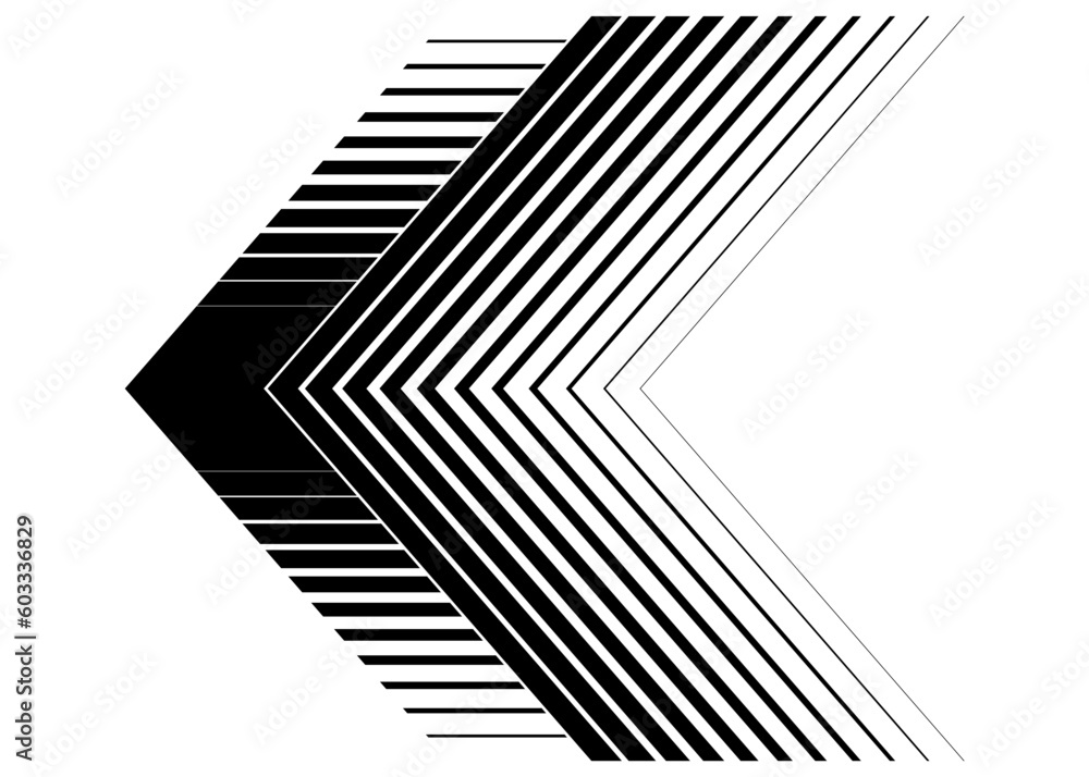 Vector black arrow on a white background.
Striped pattern. Design element. Vector background Vector black arrow on a white background.
Striped pattern. Design element. Vector background