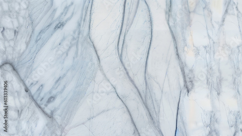 White marble texture background with heavy veining