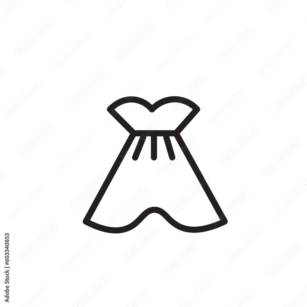 Clothes Dress Fashion Outline Icon Clothes Dress Fashion Outline Icon