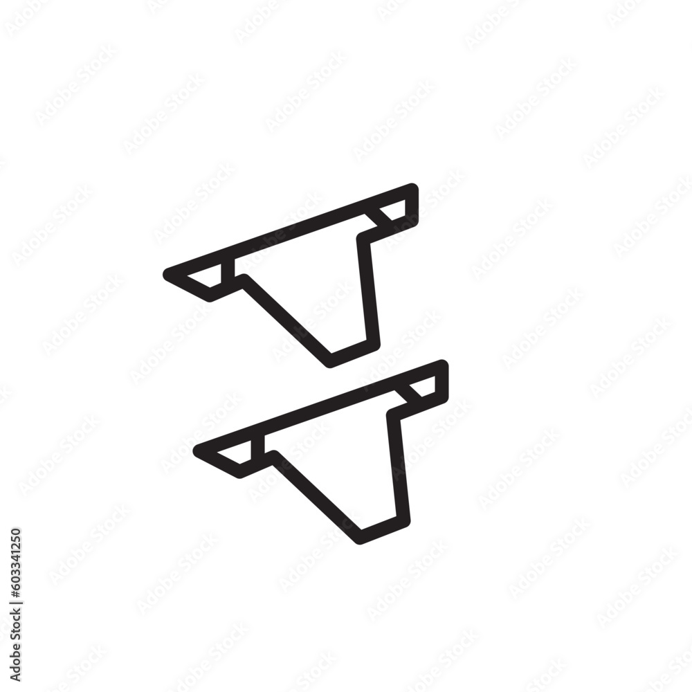 Clothes Drawers Pants Outline Icon Clothes Drawers Pants Outline Icon