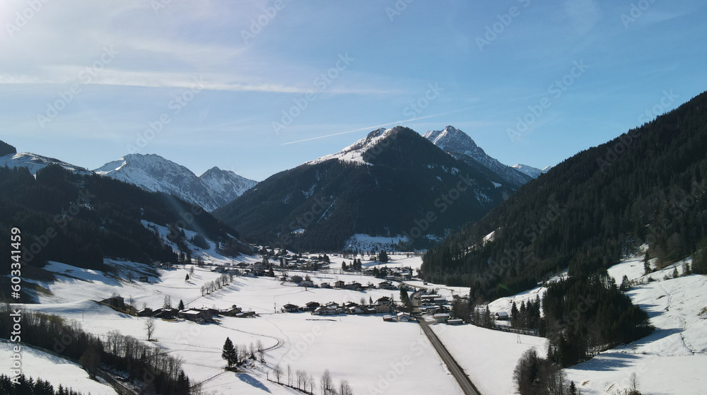 The Großer Rettenstein, a big mountain in the kitzbühler alps in tyrol