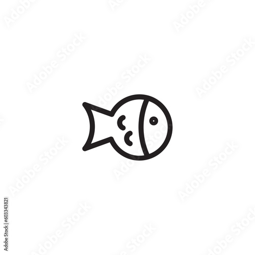 Fish Net Sea Outline Icon