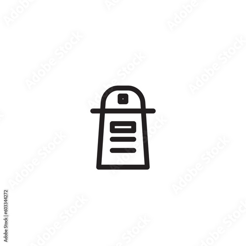 Sea Beach Beacon Outline Icon
