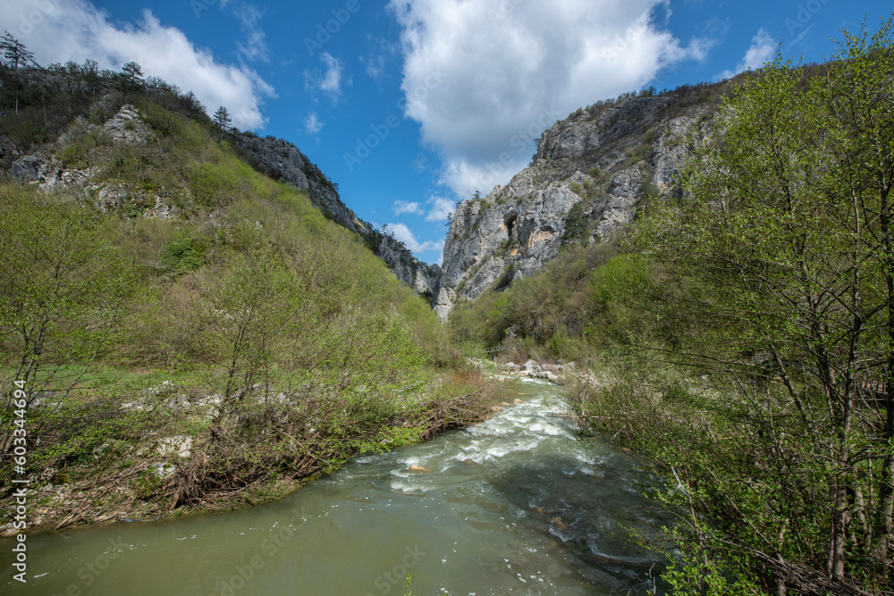 Horma Canyon, Kure Mountains National Park. Kastamonu, Turkiye. Horma Canyon, Kure Mountains National Park. Kastamonu, Turkiye.