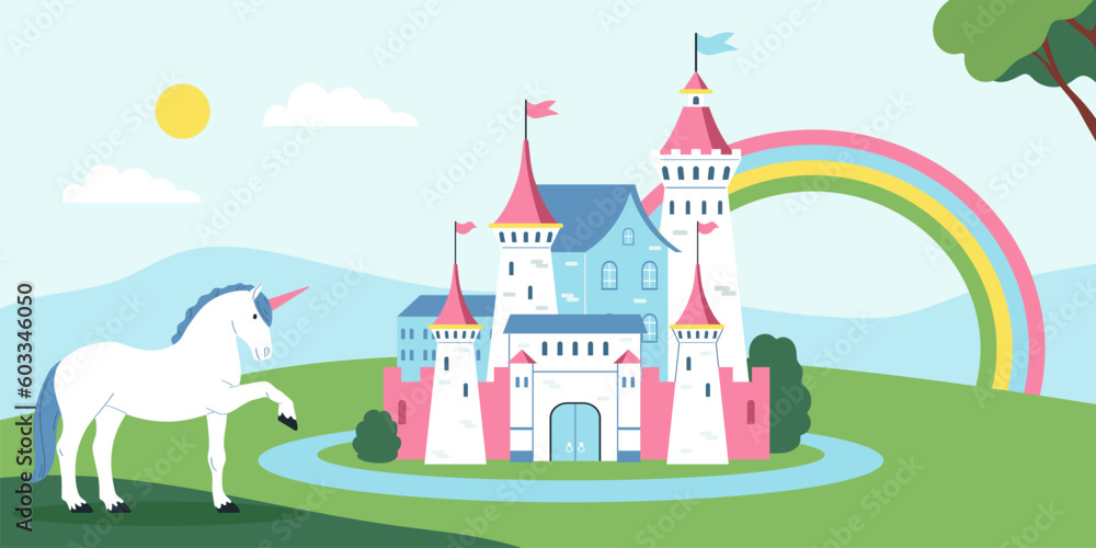 Fairy Tale Kingdom Background