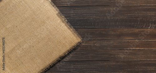 Fundo de madeira e juta Festa Junina 