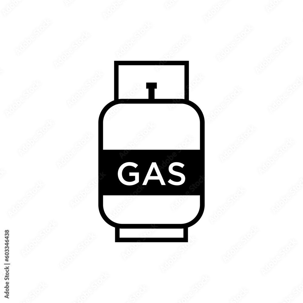 LPG icon vector logo design template flat style LPG icon vector logo design template flat style