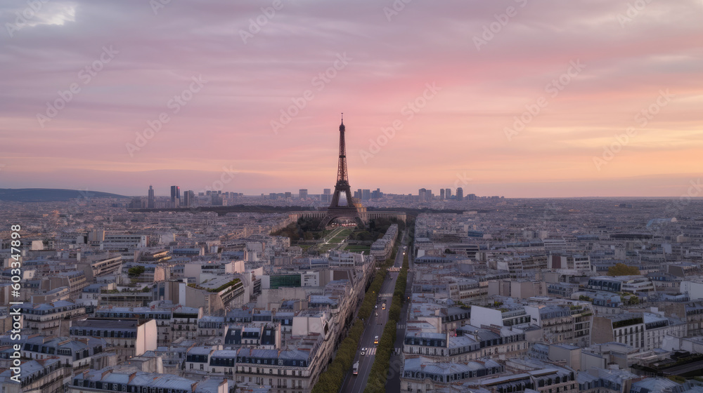 view from eiffel tower