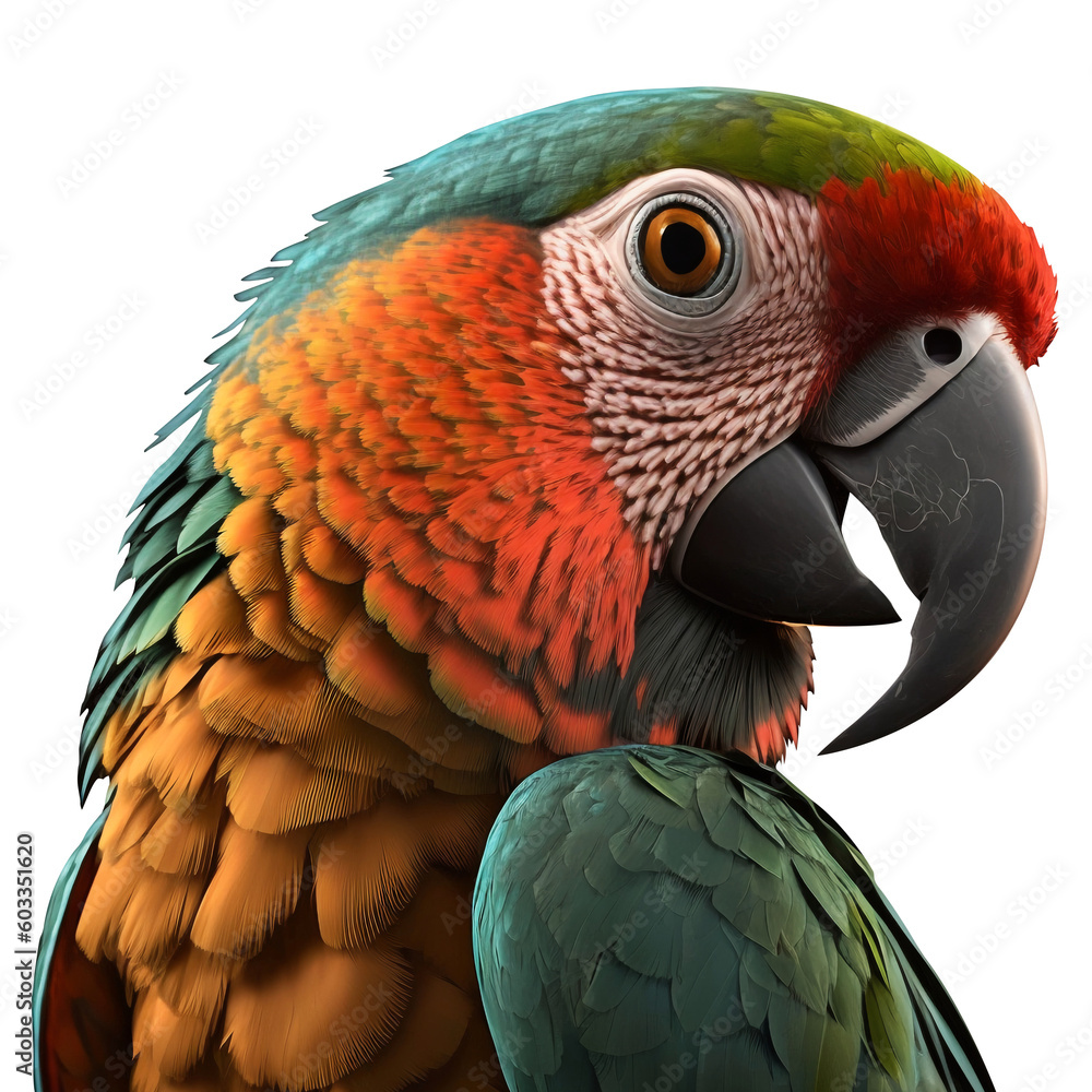 Fototapeta premium Colorful parrot