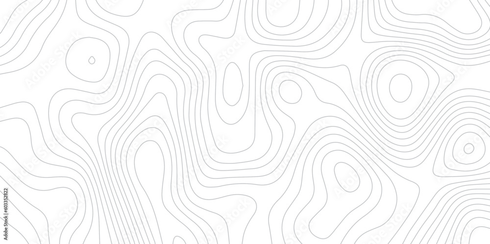 Obraz premium Panorama view gradient multicolor wave curve lines banner background design. Vector illustration. wave Line topography map contour background .Abstract Topographic map background with wave line.
