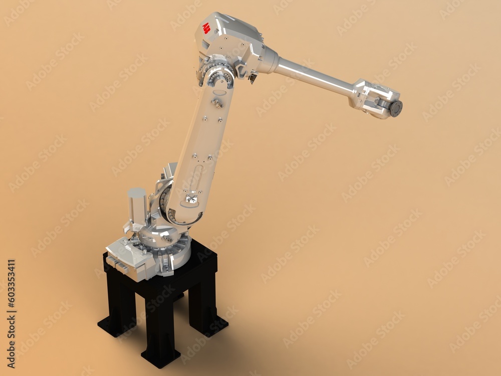 ABB Articulated Robot - IRB 4600 Free 3D model