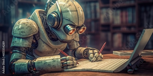 Artificial Intelligence (AI) can write books and make paintings. Will AI replace human work? Generative AI. 