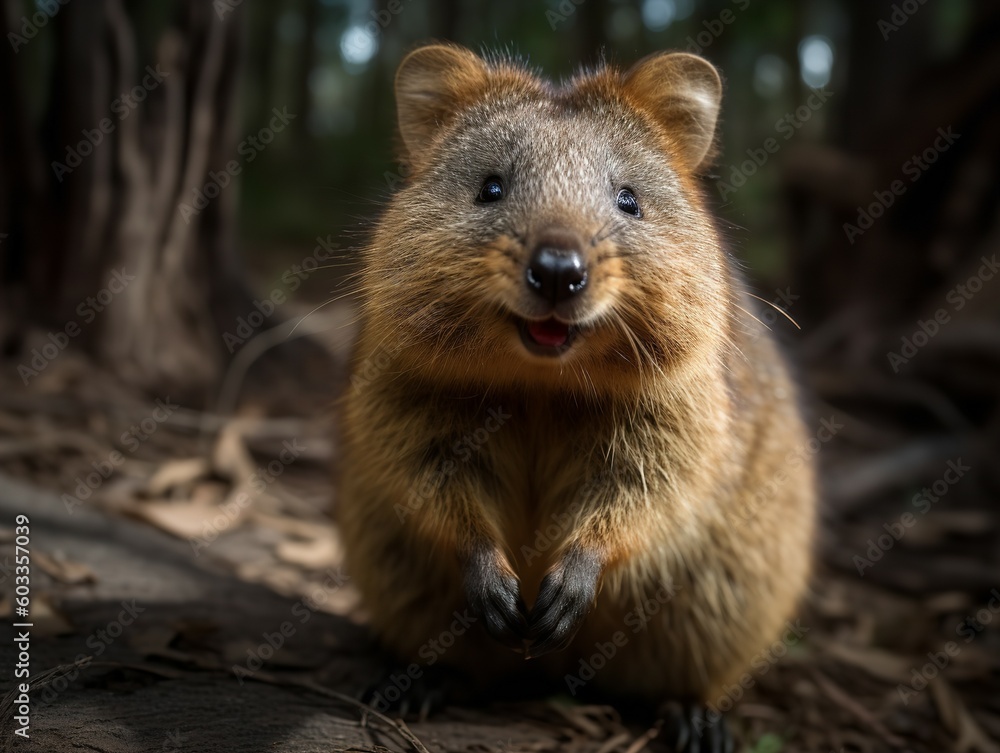 Glimpse of the Quokka, the Happiest Animal in the World Glimpse of the Quokka, the Happiest Animal in the World