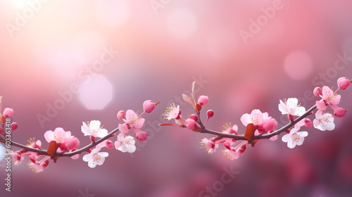                      cherry blossom  wallpaper  Generative AI