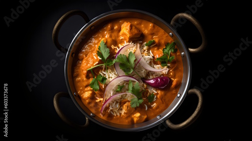 Indian curry. generative ai