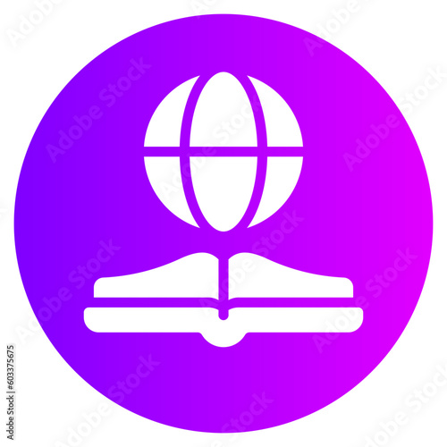 book gradient icon