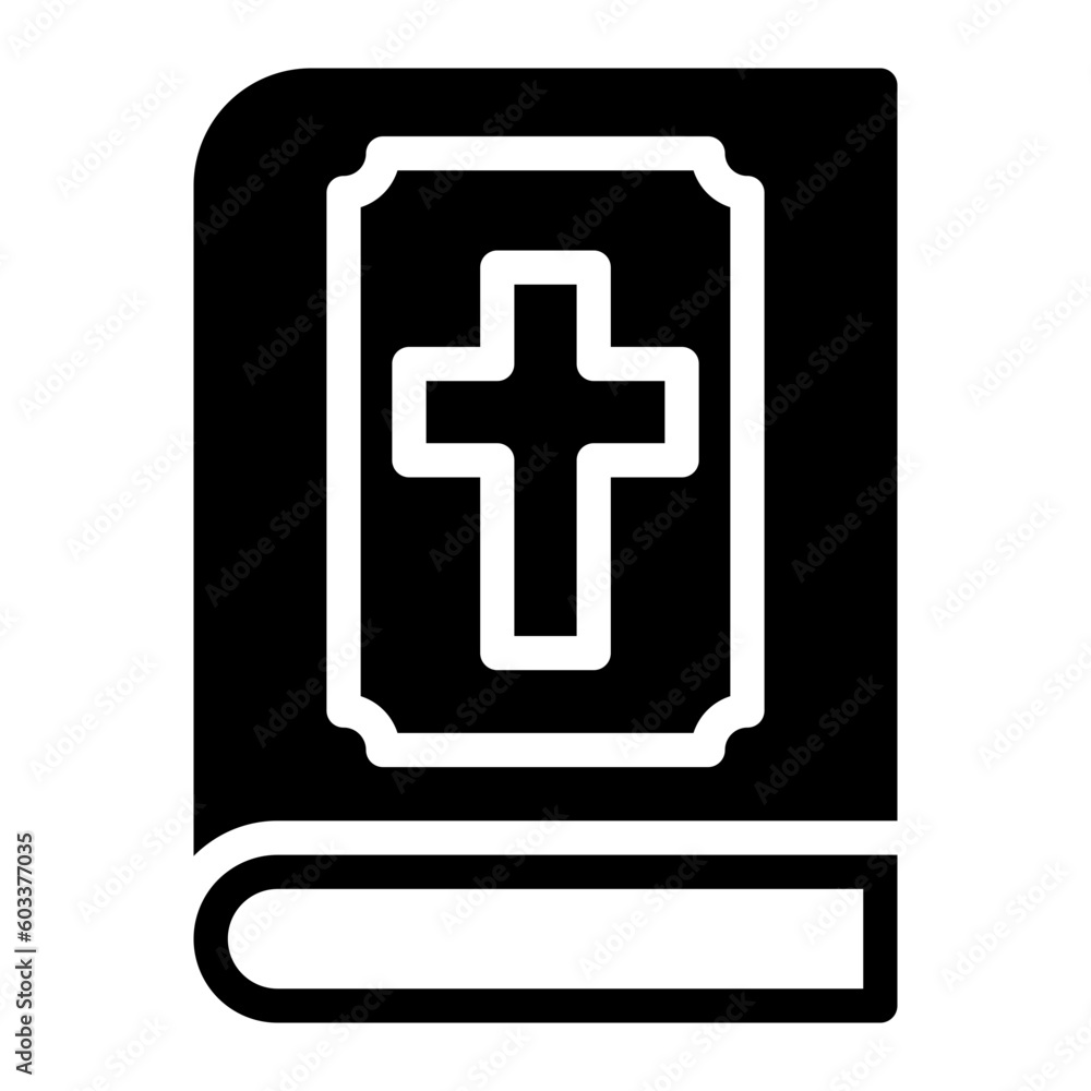 christianity glyph icon christianity glyph icon