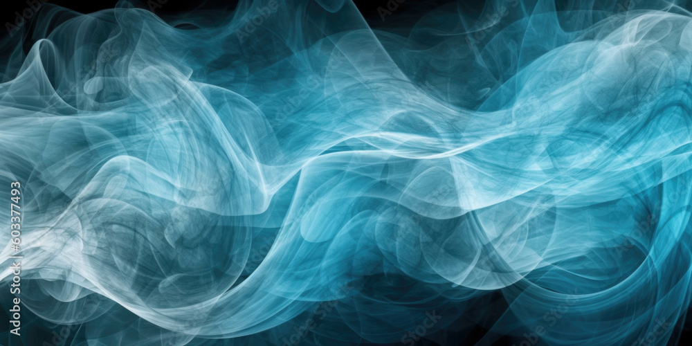 abstract background with smooth wavy lines in blue colors. a creative abstract background blue and light blue and white. Generative AI abstract background with smooth wavy lines in blue colors. a creative abstract background blue and light blue and white. Generative AI
