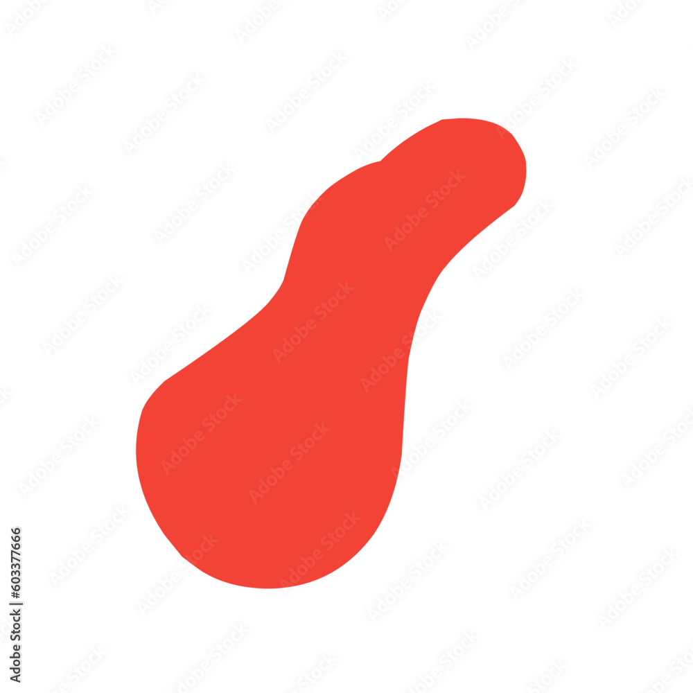Abstract blob shape Abstract blob shape