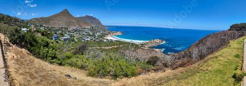 View at the village of Llandudno on South Africa