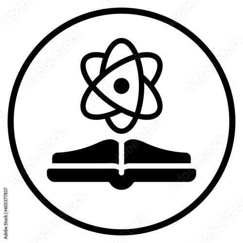 atom glyph icon