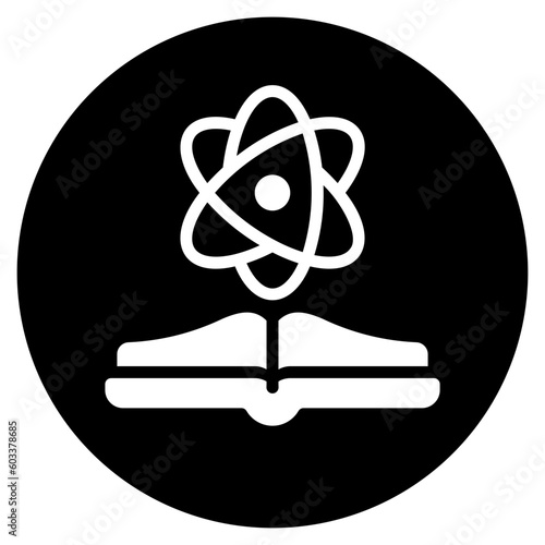 atom glyph icon