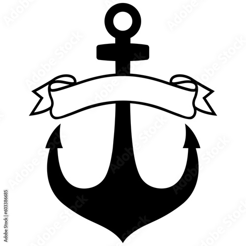 Anchor split monogram svg, Summer border, Last name frame