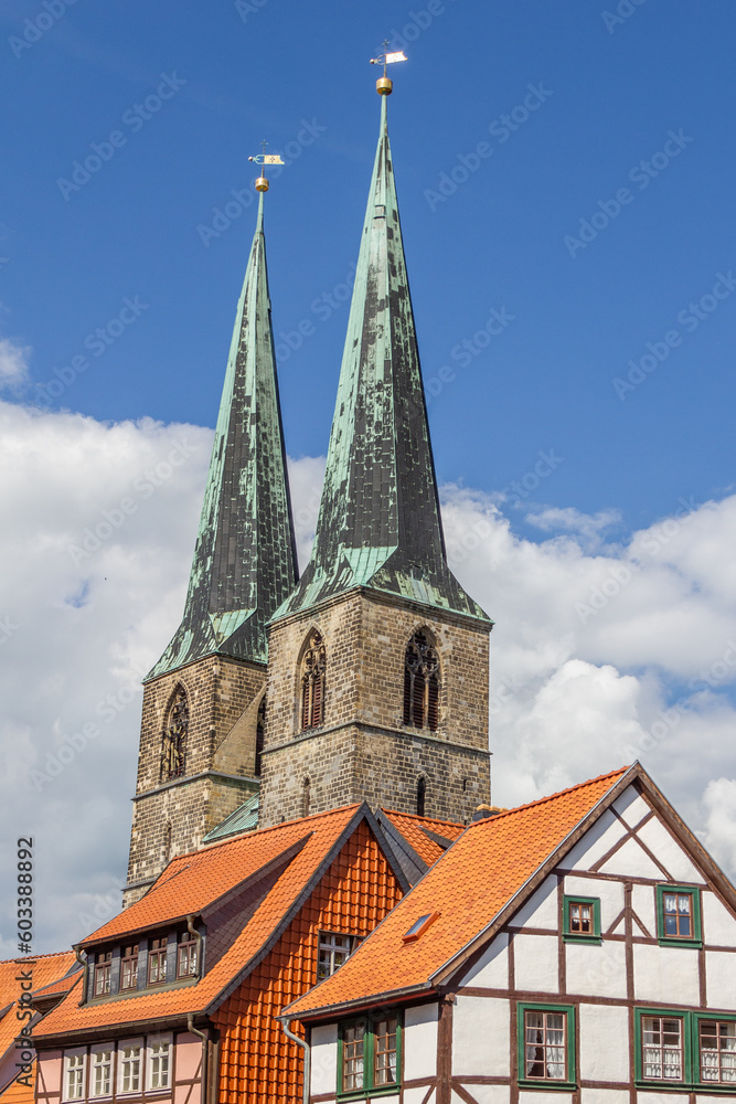 St. Nikolai Kirche in Quedlinburg im Harz, Deutschland
St. Nikolai Kirche in Quedlinburg im Harz, Deutschland