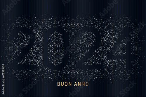 felice anno nuovo - buon anno 2024	