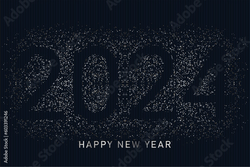 2024 - happy new year - best wishes 2024 background