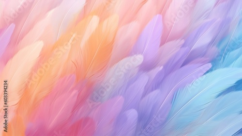 pastel colour tuft inquisitively establishment. AI Generated