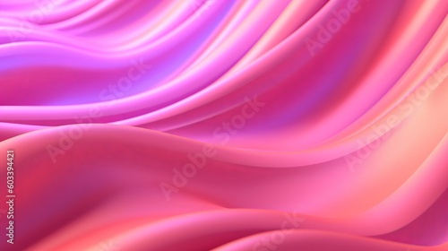 Pink Undulating lines shape a Colorful theoretical establishment. AI Generated