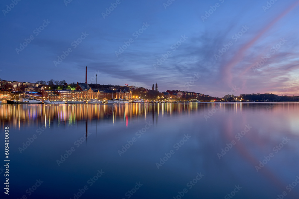Fototapeta premium Stockholm in the evening