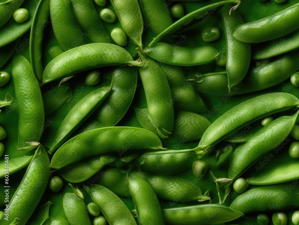 Pea Pods background as seamless tile (generative AI) Pea Pods background as seamless tile (generative AI)