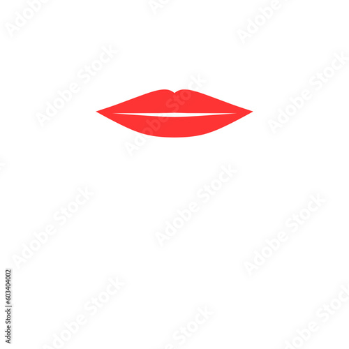 woman's lips