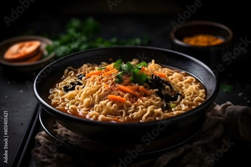Tasty Bowl of Ramen Noodles | Asian Food | Cultural Food |