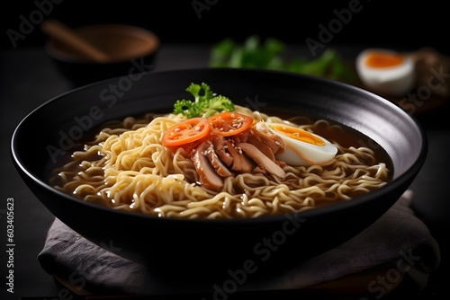 Tasty Bowl of Ramen Noodles | Asian Food | Cultural Food |