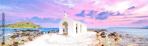 Kapelle, Agios Nikolaos, Kreta, Griechenland 