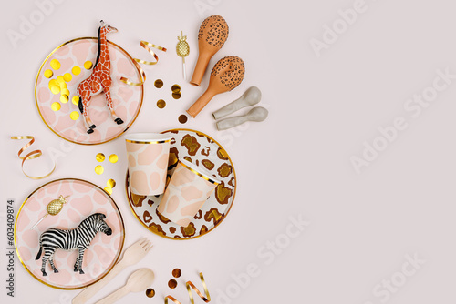 Photography Safari animals birthday party decorations and props