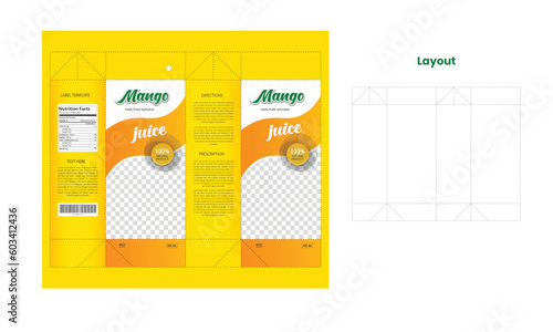 mango juice packaging design, Bottle label, Package template design, Label design, Branding Design Packaging, juice box.
