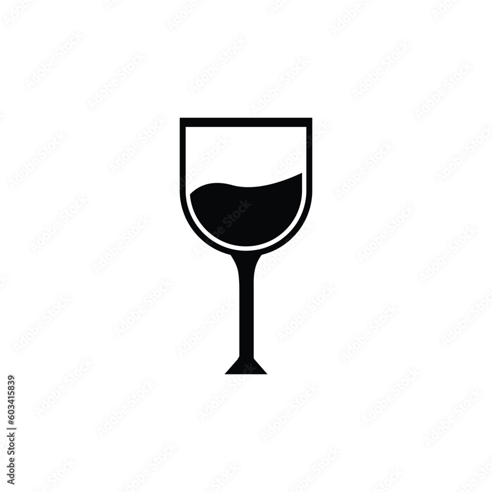 glass with wine glass with wine