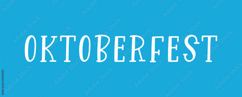 Hand sketched Oktoberfest word as header or logo. Vector illustration of Munich´s beer festival, Octoberfest. Drawn lettering for poster, banner, invitation. Hand sketched Oktoberfest word as header or logo. Vector illustration of Munich´s beer festival, Octoberfest. Drawn lettering for poster, banner, invitation.