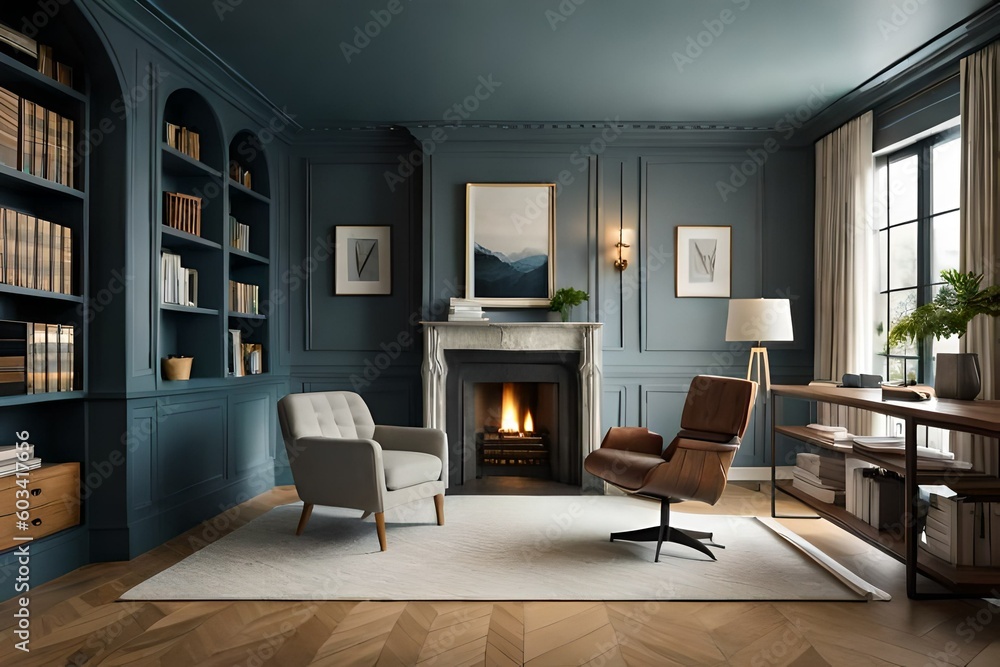 Fototapeta premium Interior of a Beautiful Office