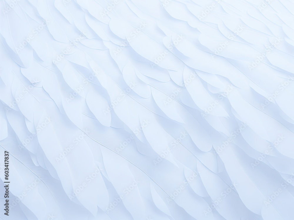 white feathers background. ai generative white feathers background. ai generative