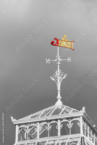 Weather vane, Horniman Gardens, Forest Hill London.