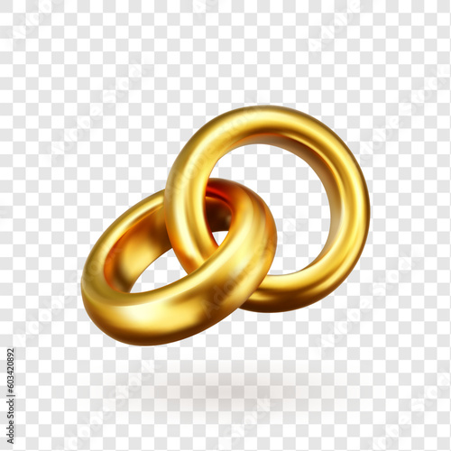 3d Golden vector rings.
