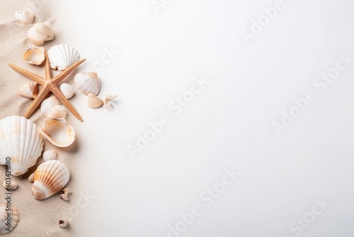 shells and sand