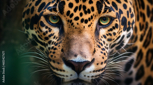 close up of leopard © Volodymyr Skurtul
