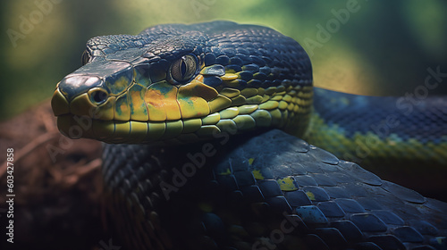 close up of an Anaconda